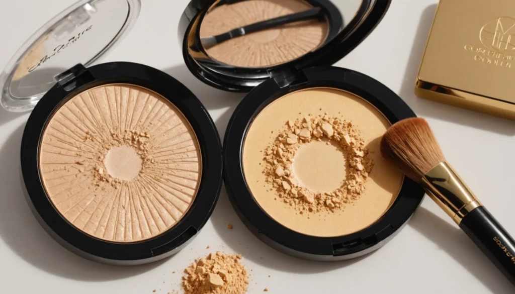 highlighter doré