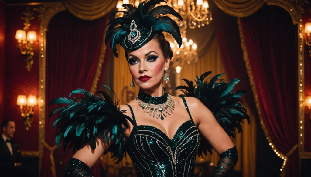 burlesque danseuse