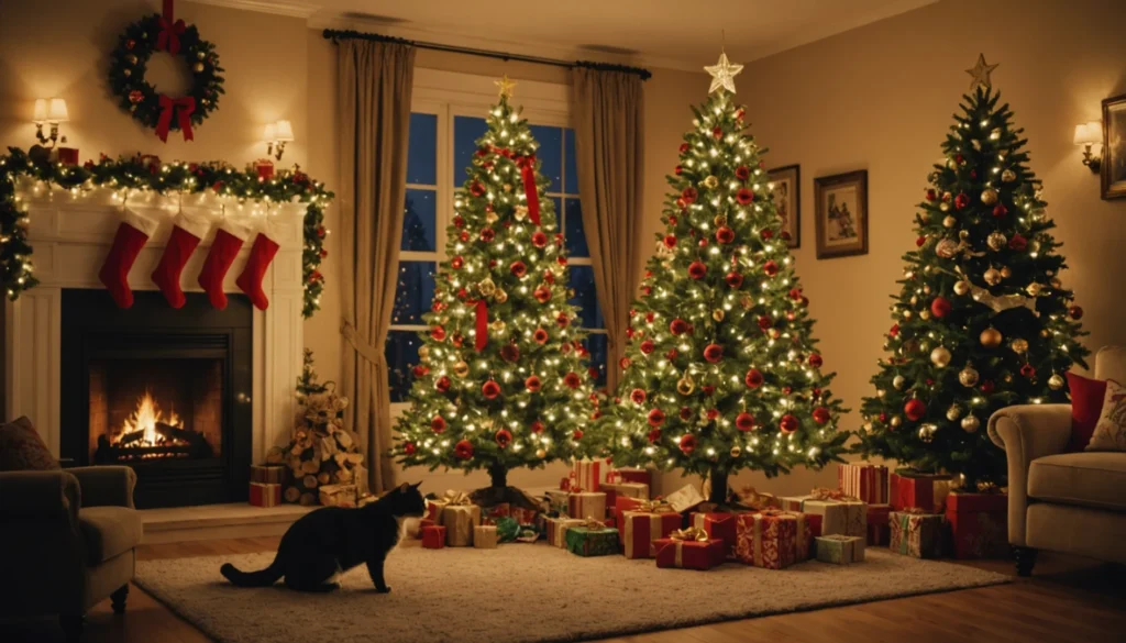 arbre a chat sapin de noel