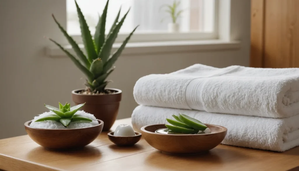 soin cheveux aloe vera maison